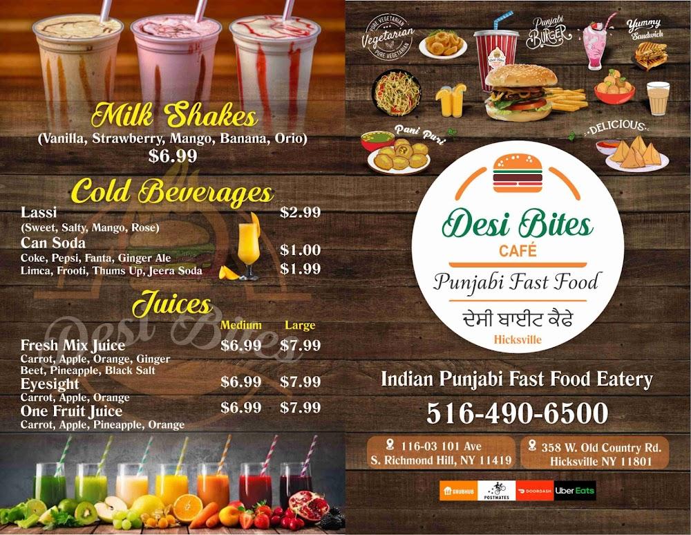 Desi Bites Cafe (Hicksville) Mozzarella Sticks (4 Pieces)
